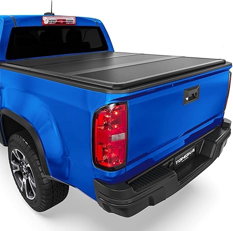 Hard Tri-Fold Truck Bed Tonneau Cover Compatible with 6.2 FT for 2015-2026 Chevy Colorado/GMC Canyon 6.2 FT Bed(74") Fleetside (Not for Stepside)