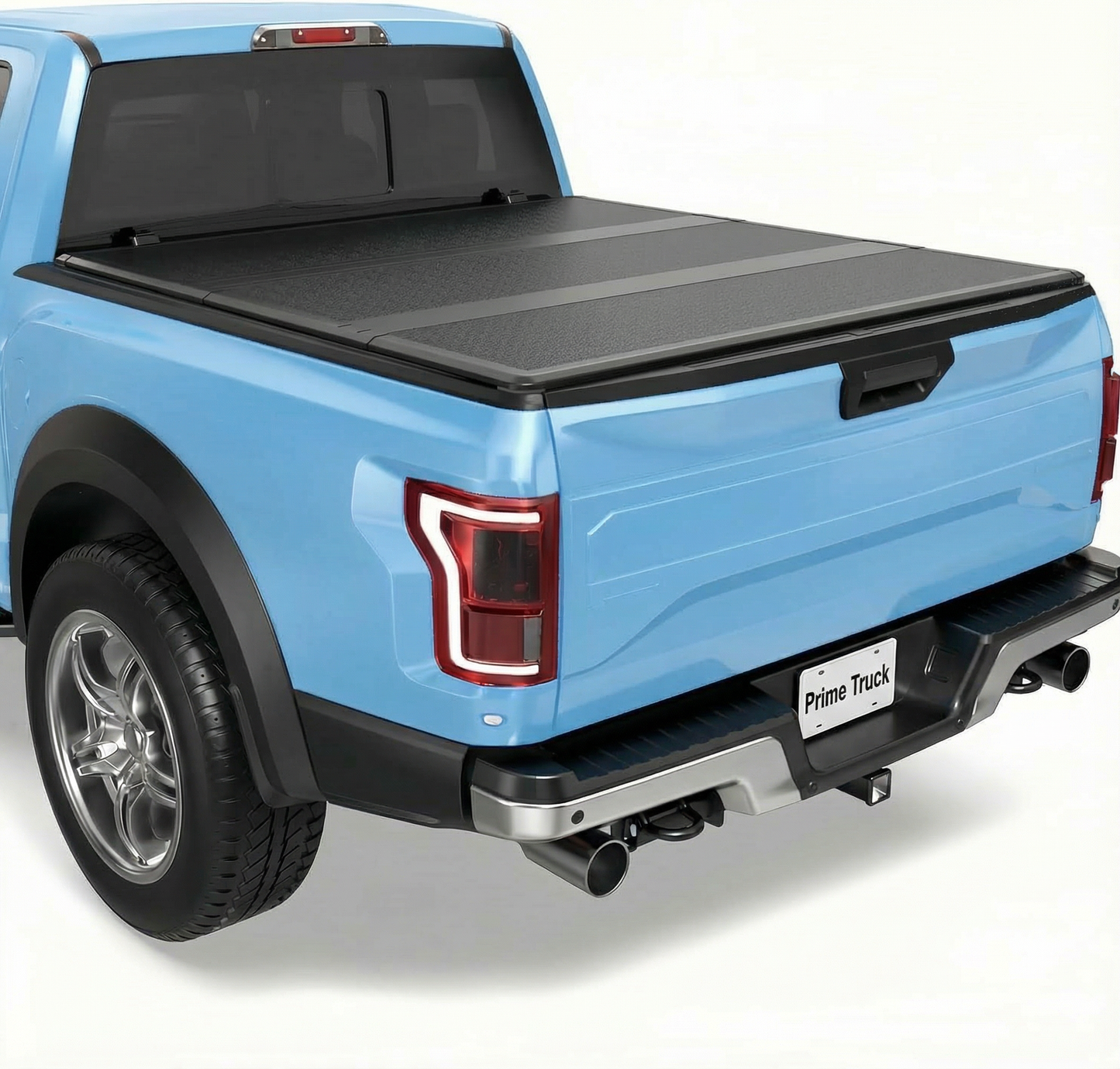 2019–2026 Ford Ranger Hard Tri-Folding Fiberglass Tonneau Cover 5'1" (61") Bed w/o Cargo Management Rails