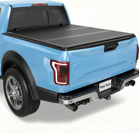 2019–2026 Ford Ranger Hard Tri-Folding Fiberglass Tonneau Cover 5'1" (61") Bed w/o Cargo Management Rails