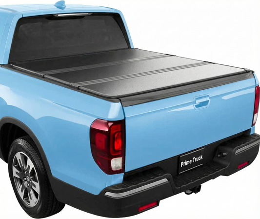 2017-2026 Honda Ridgeline Fleetside (Not for Stepside) Hard Tri-fold Truck Bed Tonneau Cover 5 FT Bed