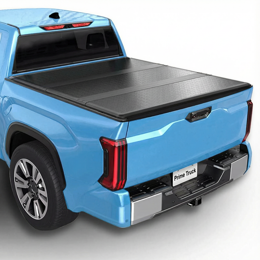 2007-2025 Toyota Tundra Hard Tri Cover w/o Trail Special Edition Storage Boxes