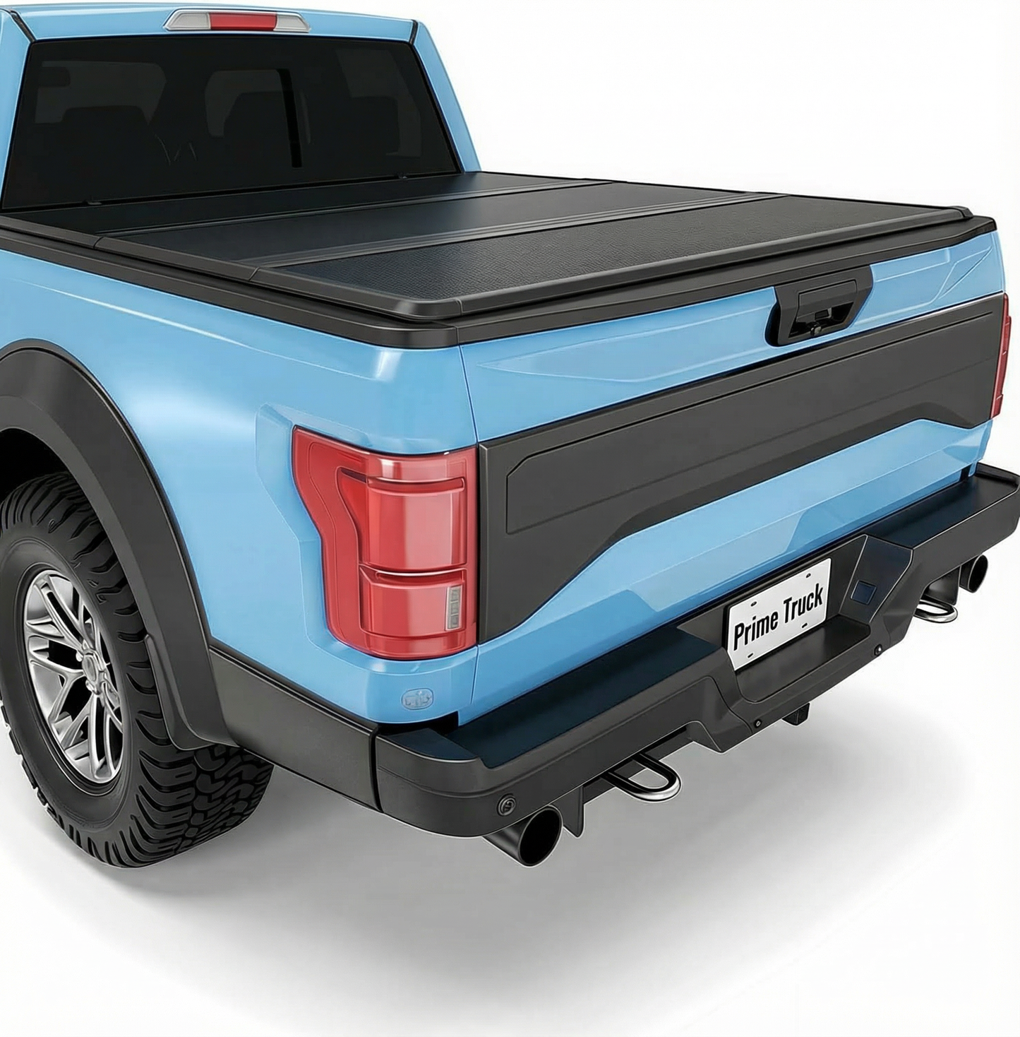 2022-2026 Ford Maverick Hard Tri-Fold Truck Bed Tonneau Cover 4.6 ft (54.4") Bed